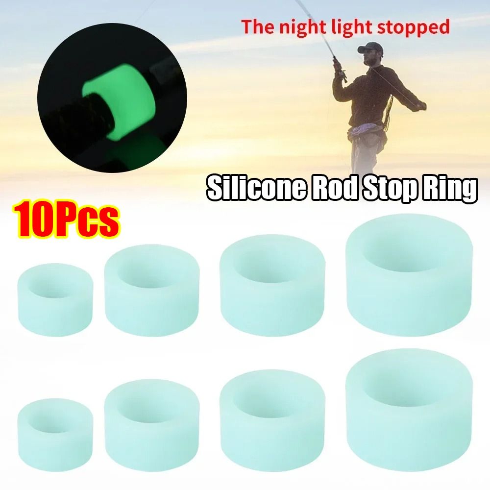 Vape Band Silicone - 10 Buah Pita Pembungkus Gagang Joran
