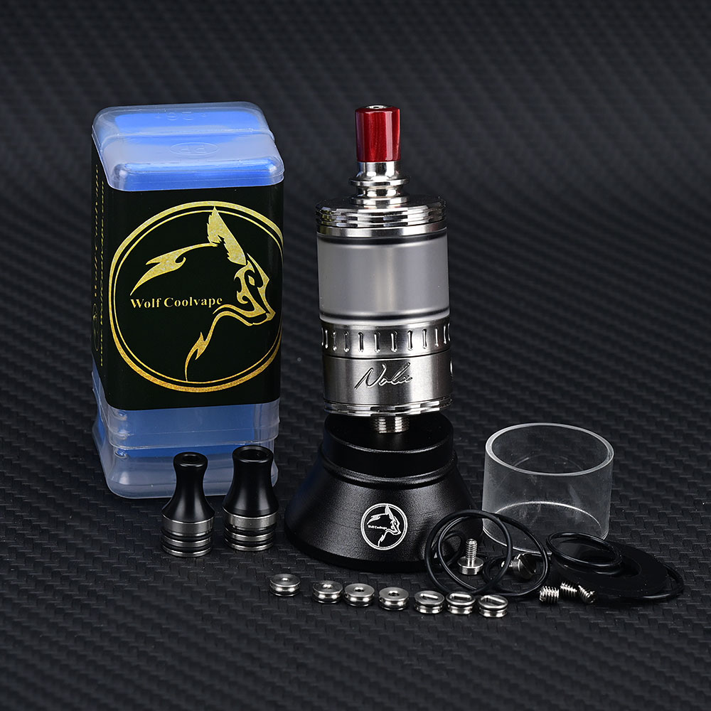 Wolfcoolvape NOLA RTA Atomizer - Vaping Air ulasan dan harga