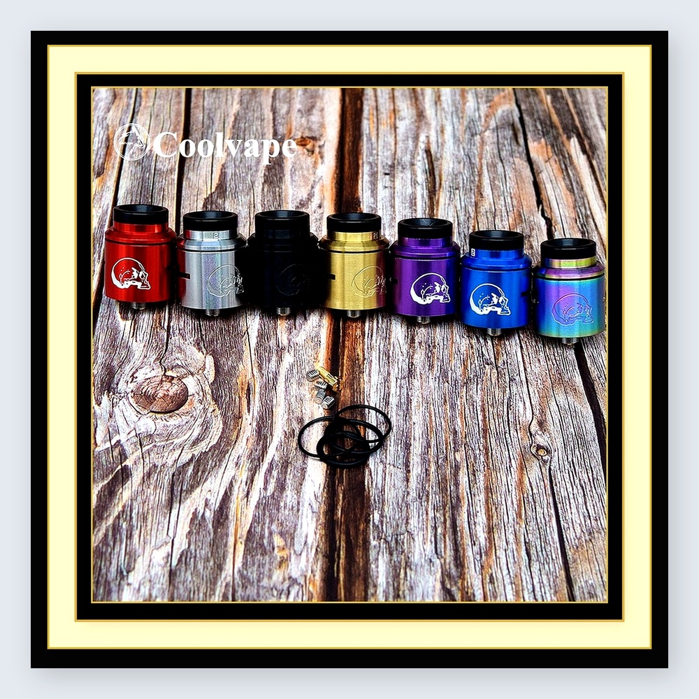 WOLFCOOL C2MNT RDA Vape Atomiz - Vape Coil Replacement ulasan dan harga