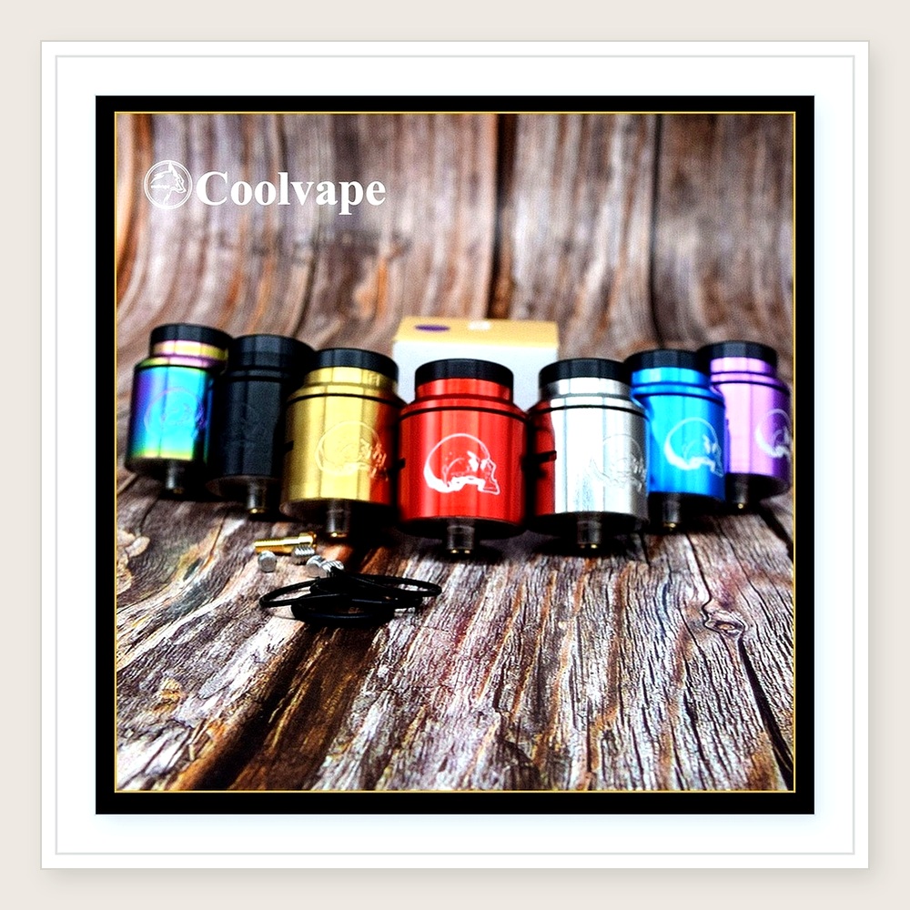 WOLFCOOL C2MNT RDA Vape Atomiz - Vape Coil Replacement ulasan dan harga