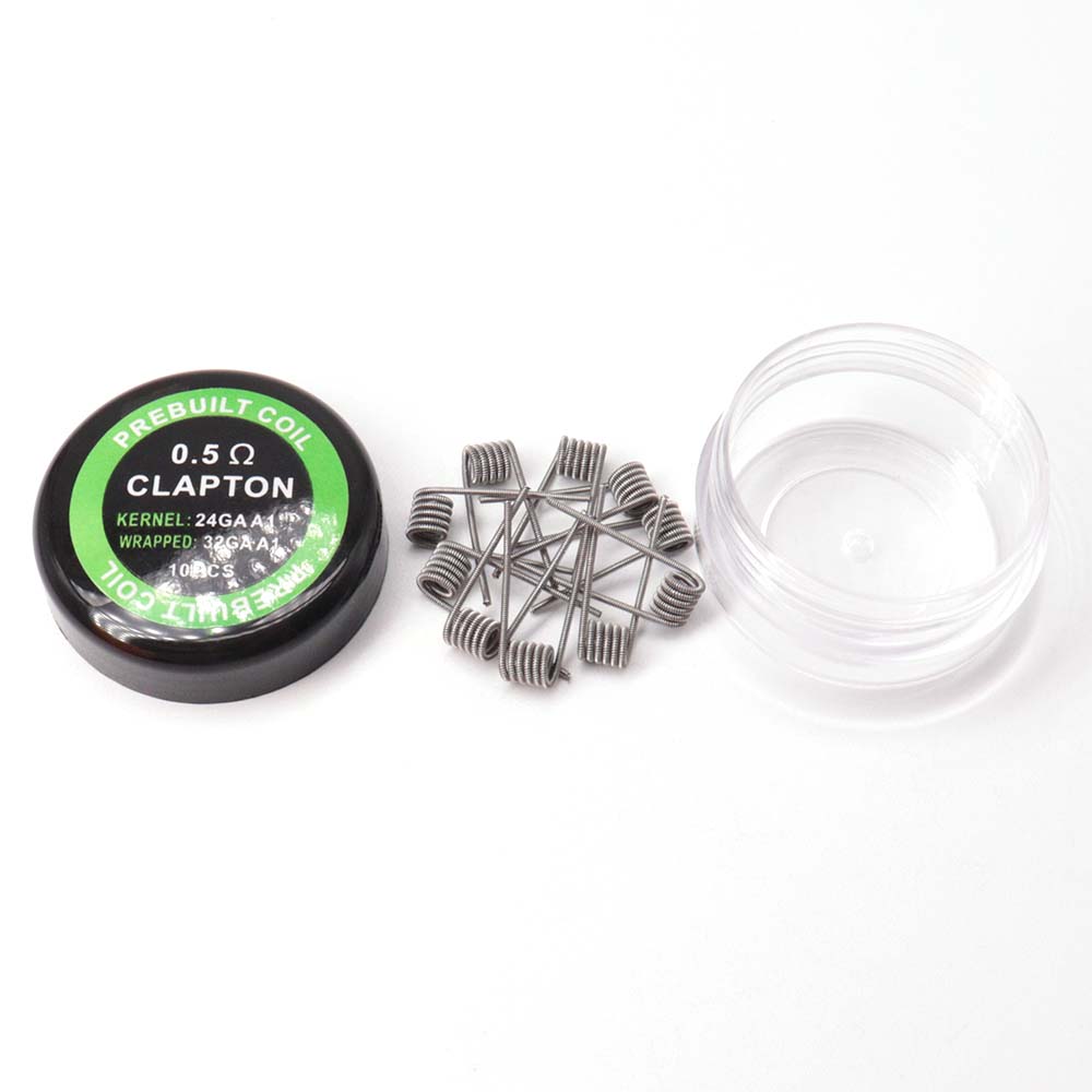 10 buah Kumparan Kawat Atomize - Clapton Wire Pre Built ulasan dan harga