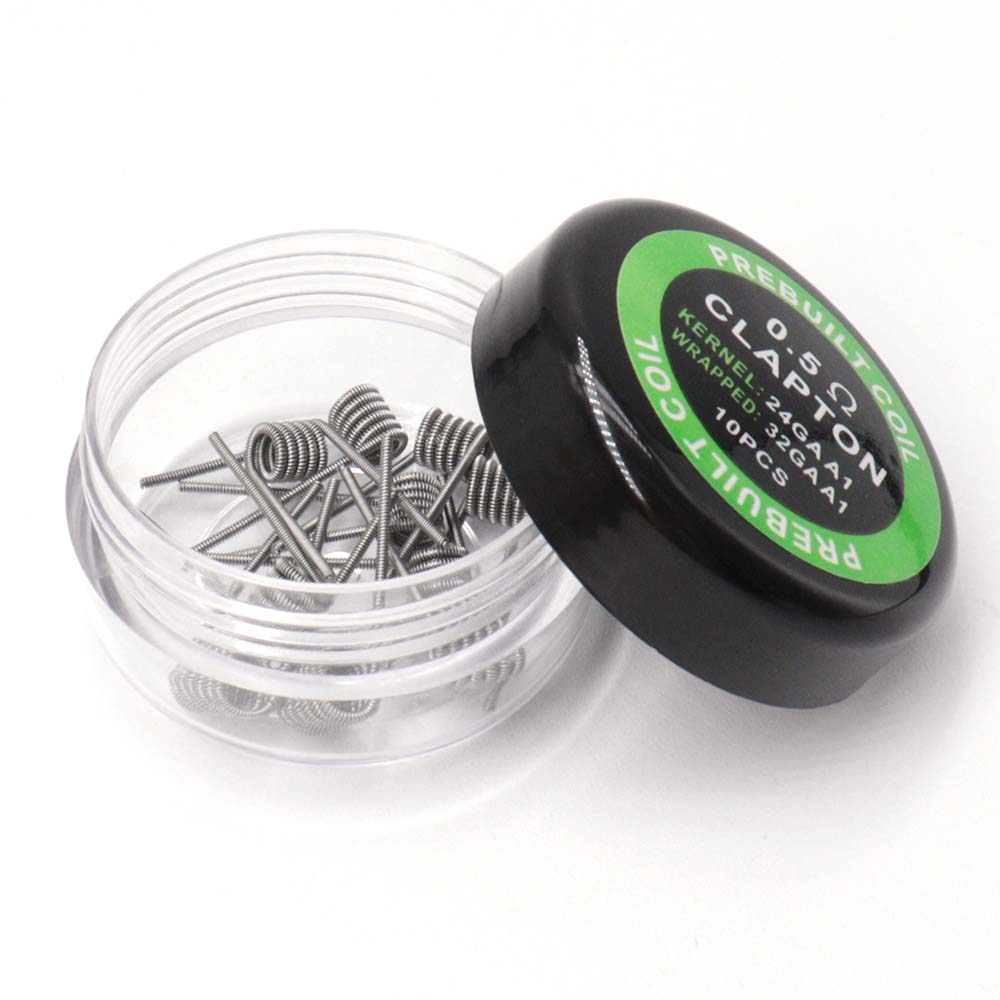 10 buah Kumparan Kawat Atomize - Clapton Wire Pre Built ulasan dan harga