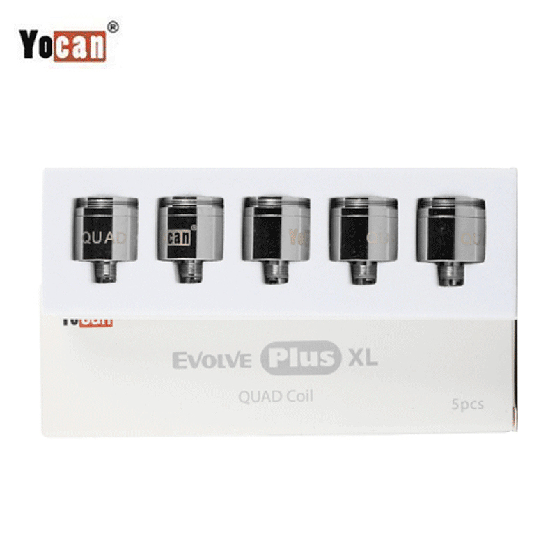 Yocan Evolve Plus XL asli QUAD - Vape Coil Replacement ulasan dan harga